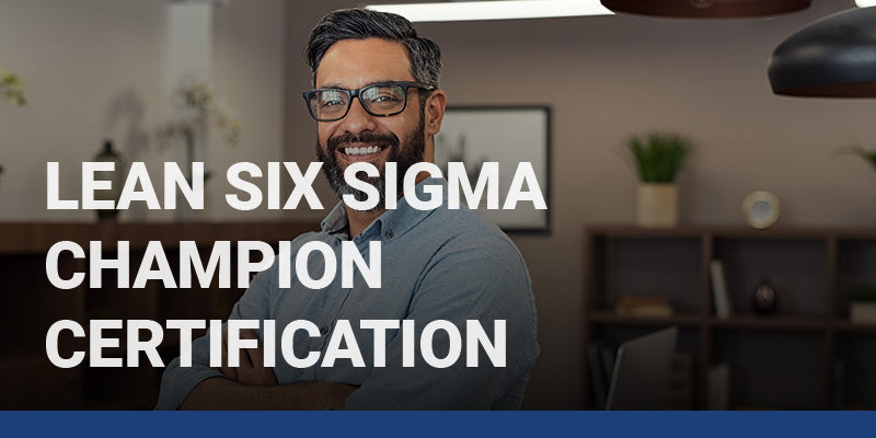 Lean Six Sigma Champion Certification Course Package Acuity