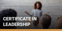 Certificate in Leadership Course Package